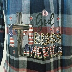 Upcycled button down, share your Faith